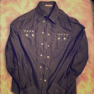 J lindeberg stockholm western shirt Sz Large